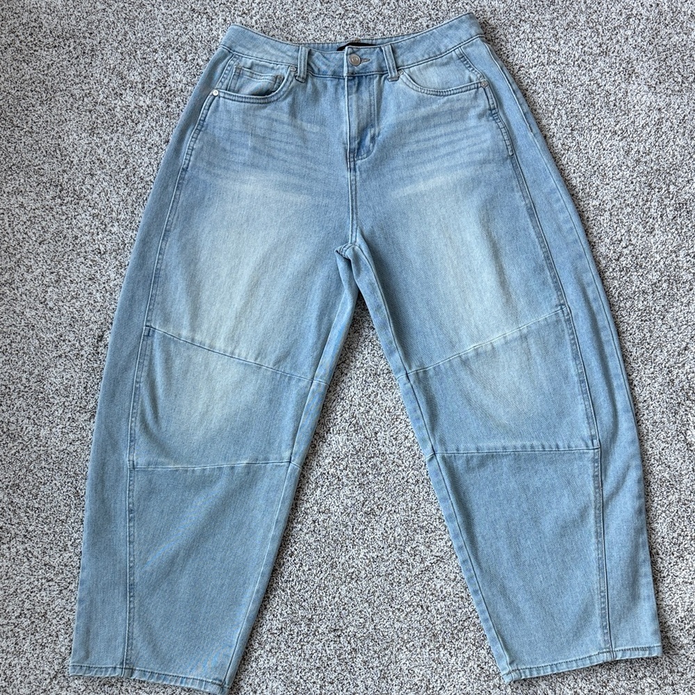 BCBGeneration Light Blue Boyfriend Jeans